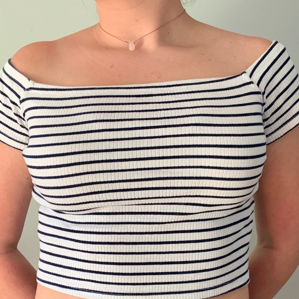 Off the Shoulder H&M Shirt
